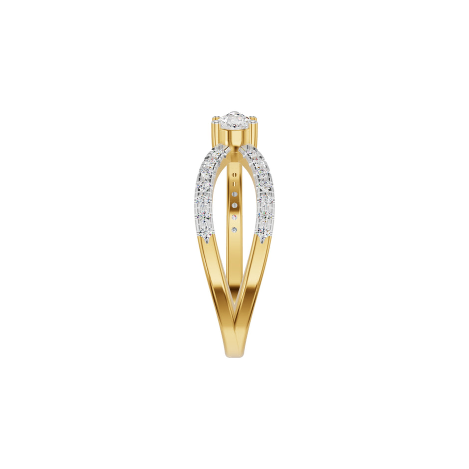DLR002380 18 KT / Yellow Gold / 18