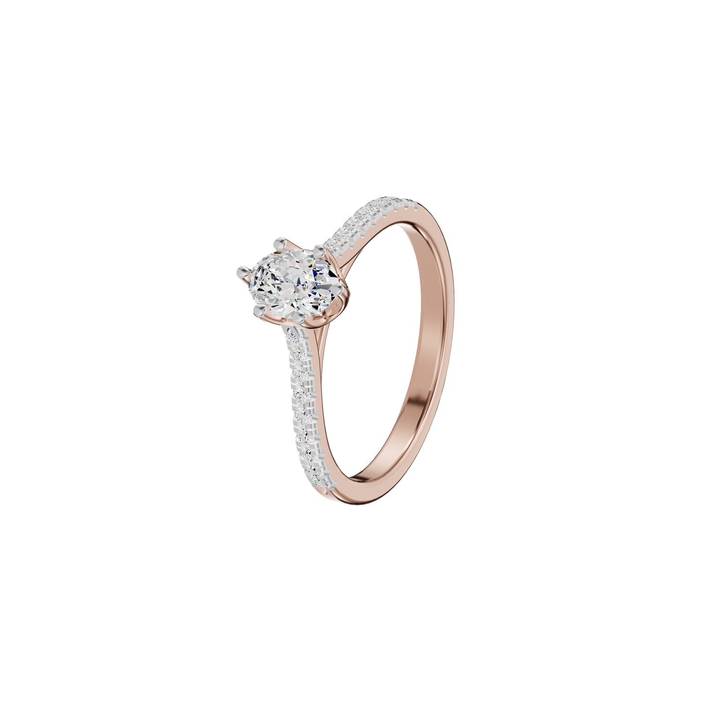 DLR002381 18 KT / Rose Gold / 18