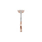 DLR002381 18 KT / Rose Gold / 18