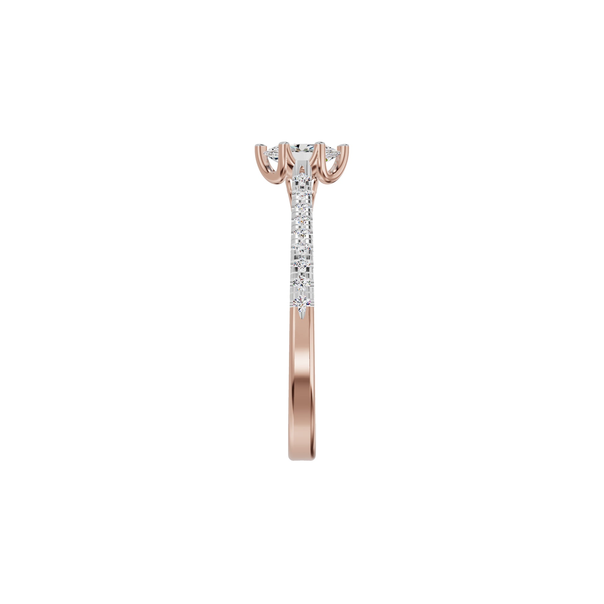 DLR002381 18 KT / Rose Gold / 18