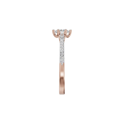 DLR002381 18 KT / Rose Gold / 18