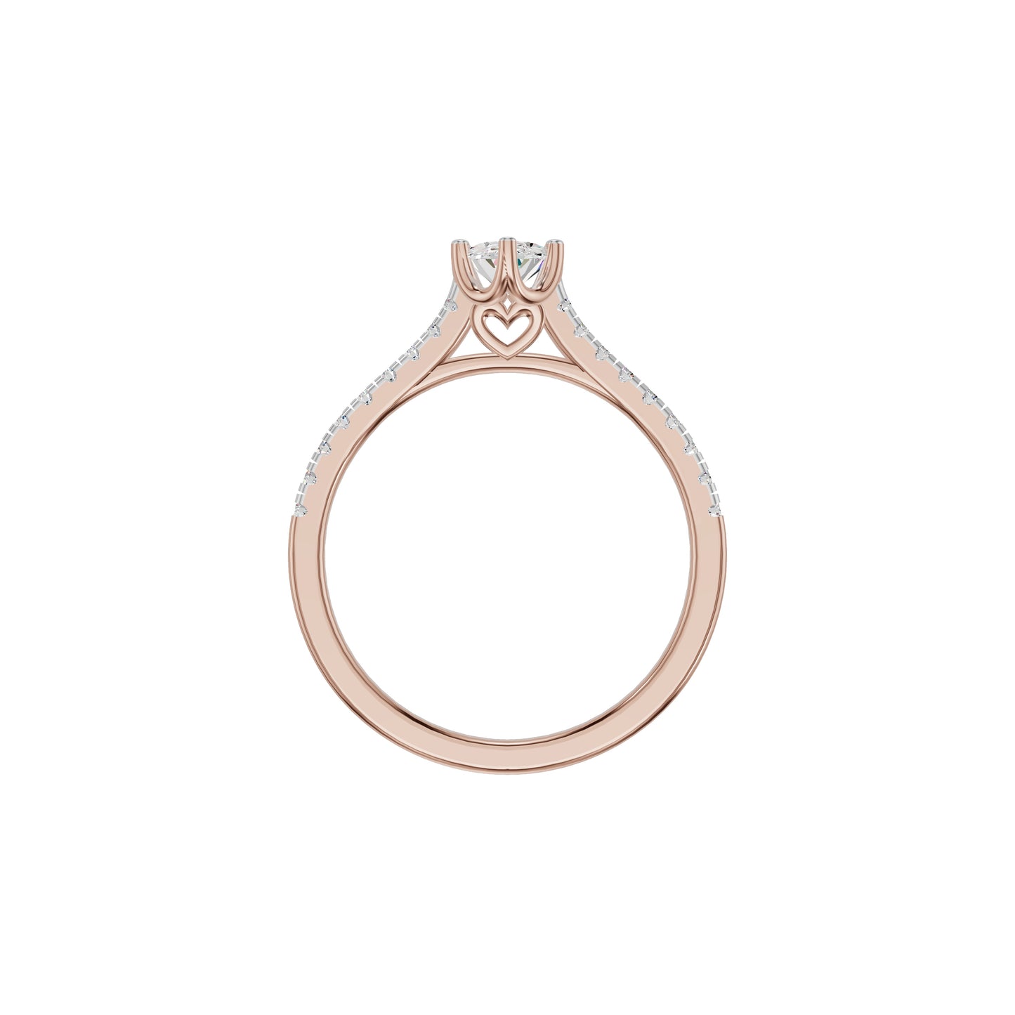 DLR002381 18 KT / Rose Gold / 18
