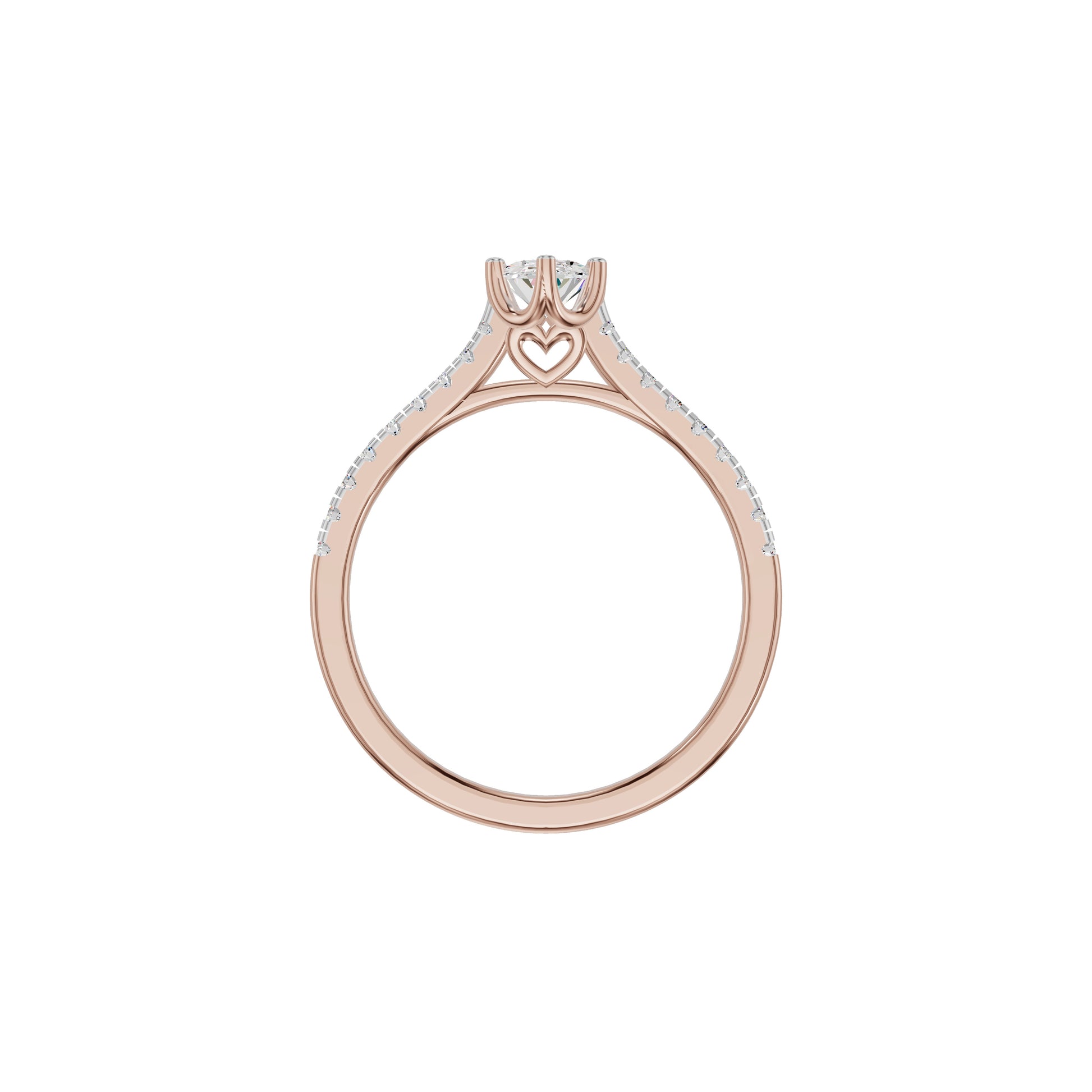 DLR002381 18 KT / Rose Gold / 18