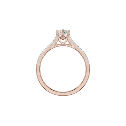 DLR002381 18 KT / Rose Gold / 18