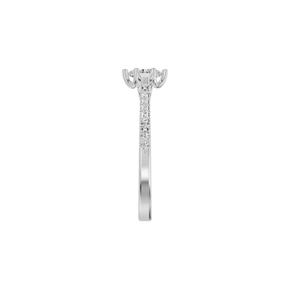 DLR002381 18 KT / White Gold / 18