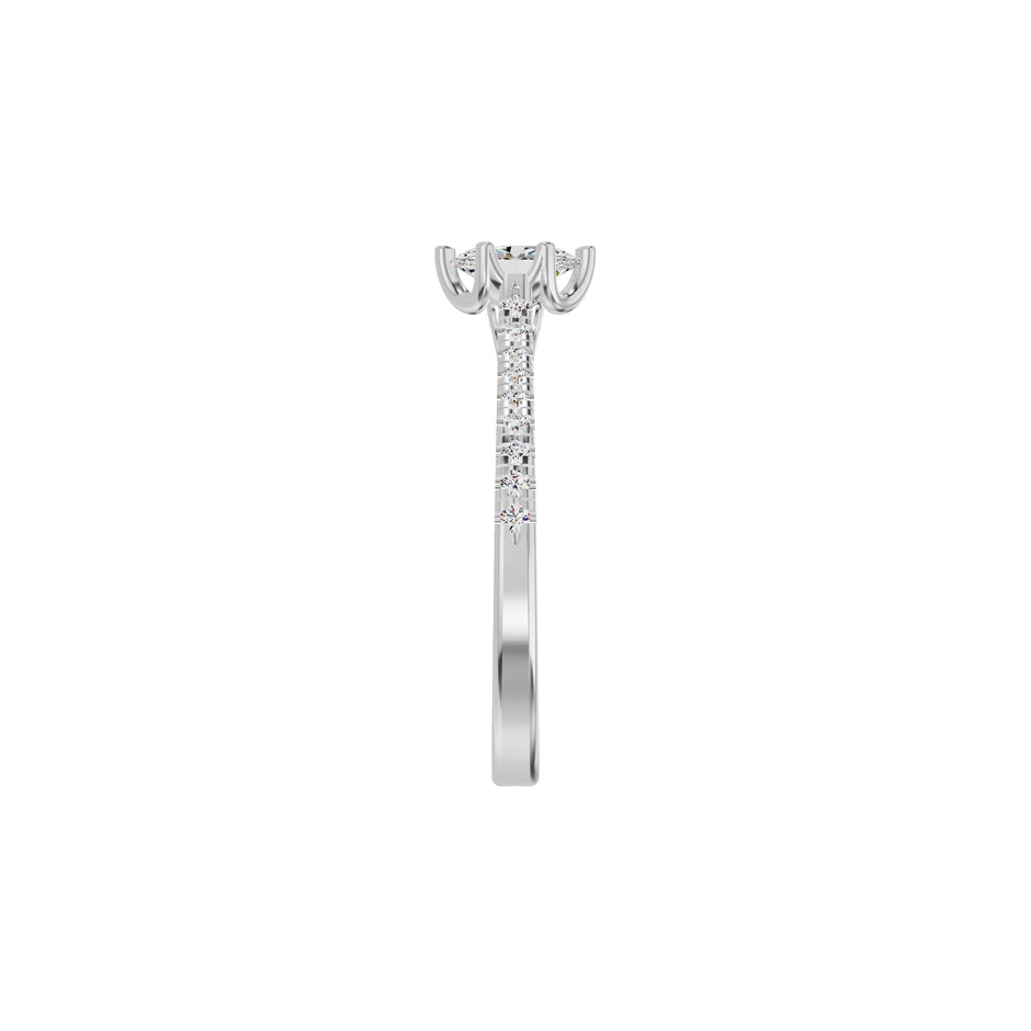 DLR002381 18 KT / White Gold / 18