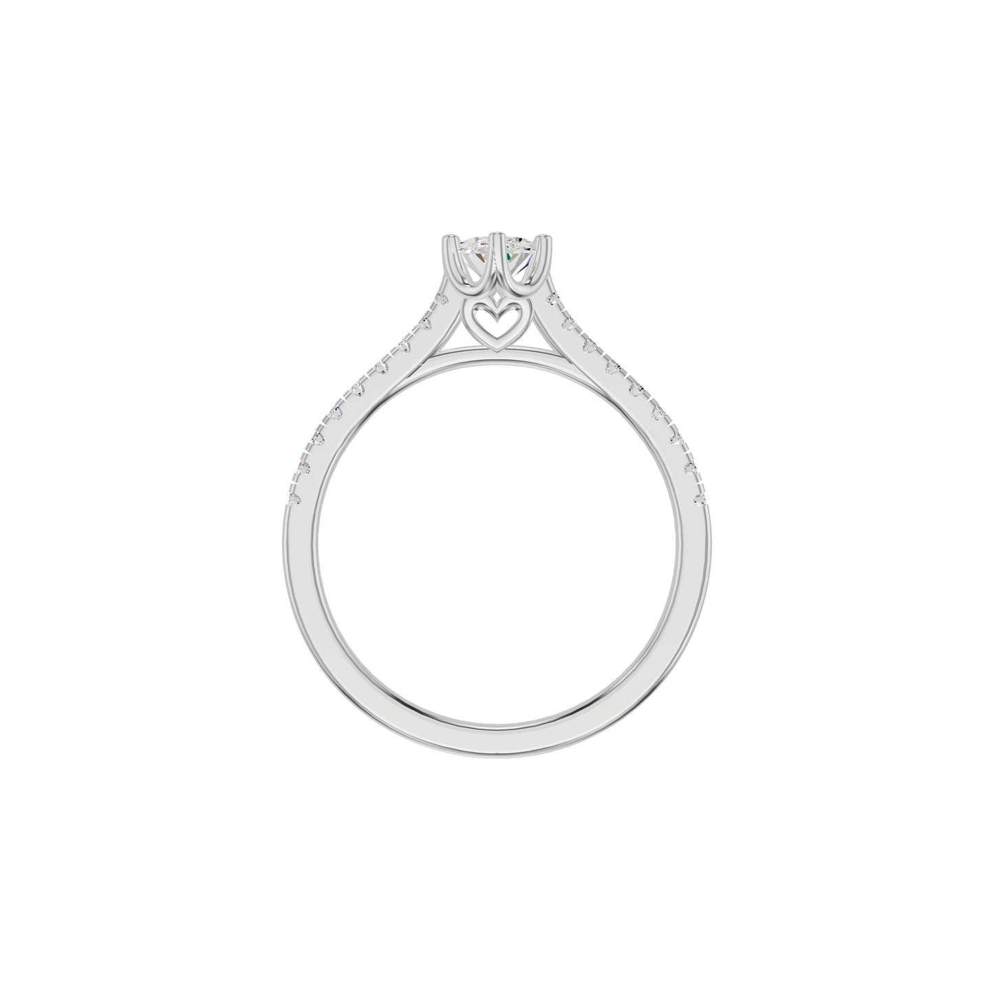 DLR002381 18 KT / White Gold / 18