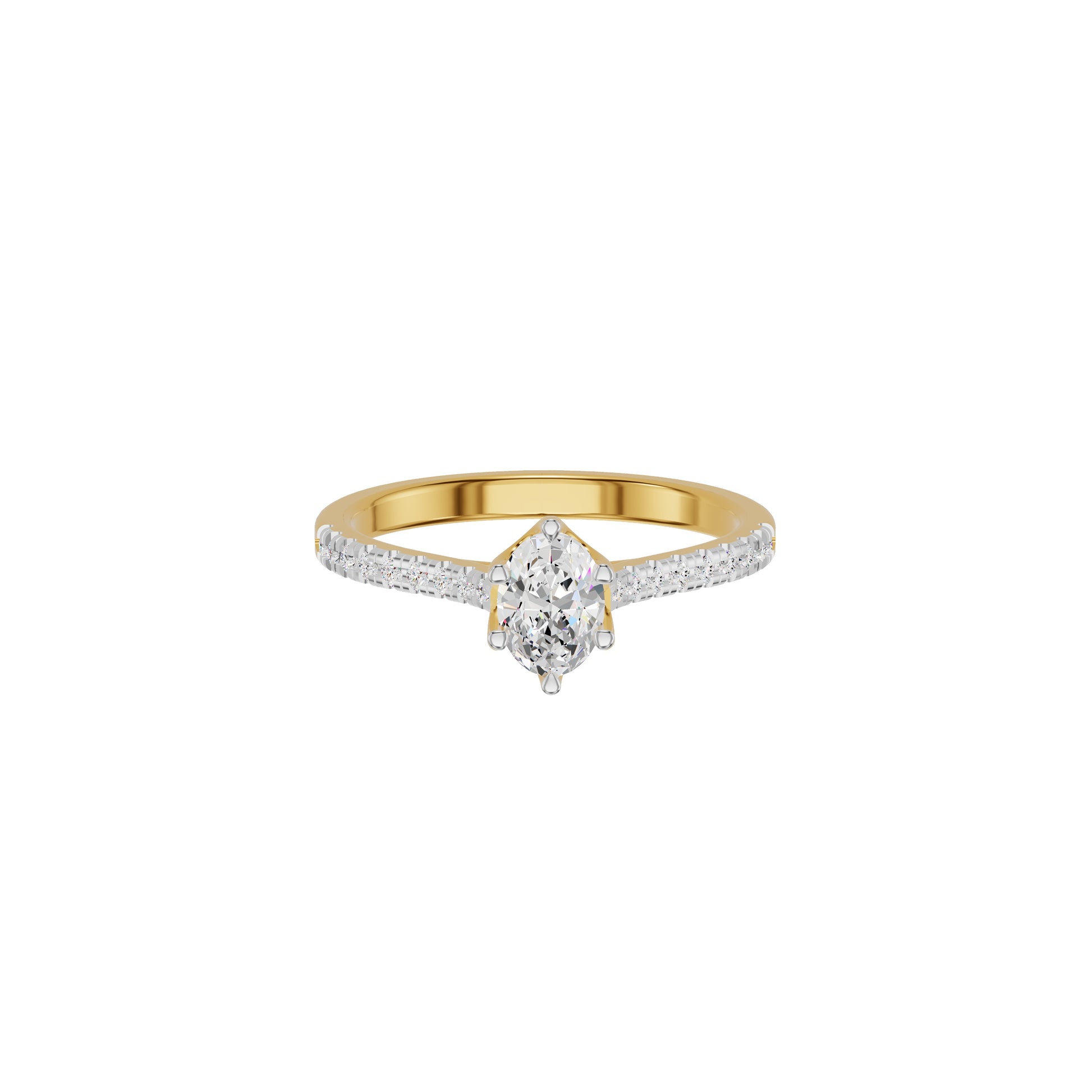 DLR002381 18 KT / Yellow Gold / 18