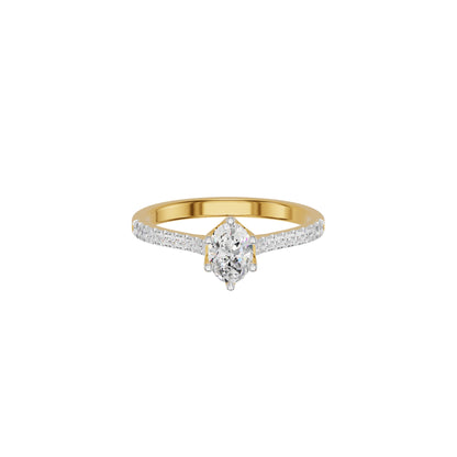 DLR002381 18 KT / Yellow Gold / 18