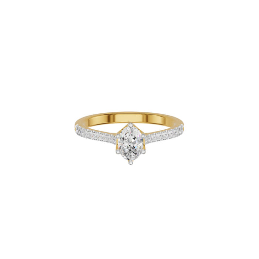 DLR002381 18 KT / Yellow Gold / 18
