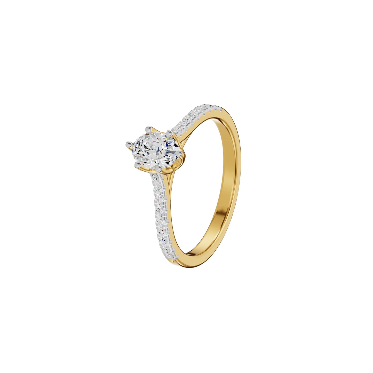 DLR002381 18 KT / Yellow Gold / 18