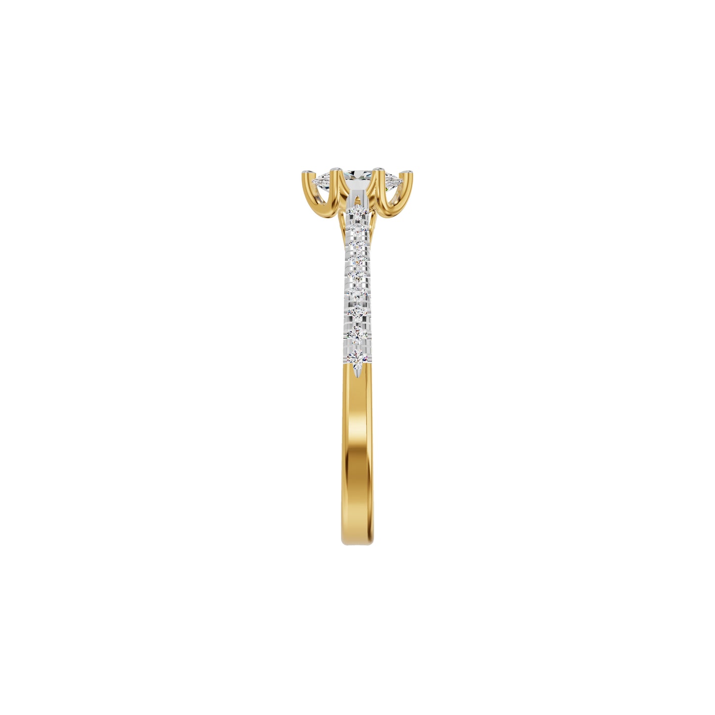 DLR002381 18 KT / Yellow Gold / 18