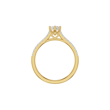 DLR002381 18 KT / Yellow Gold / 18