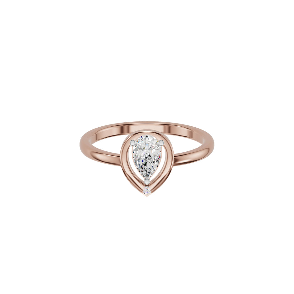 DLR002382 18 KT / Rose Gold / 18