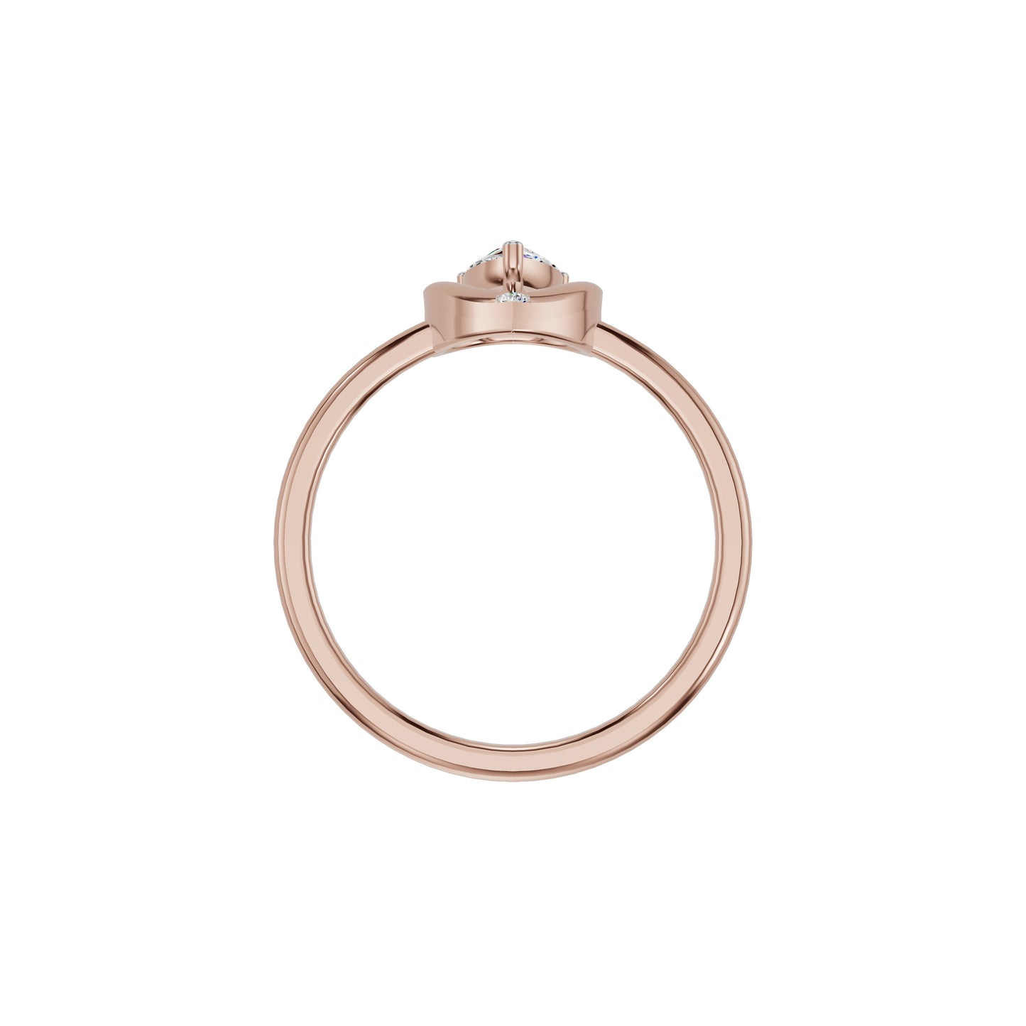 DLR002382 18 KT / Rose Gold / 18
