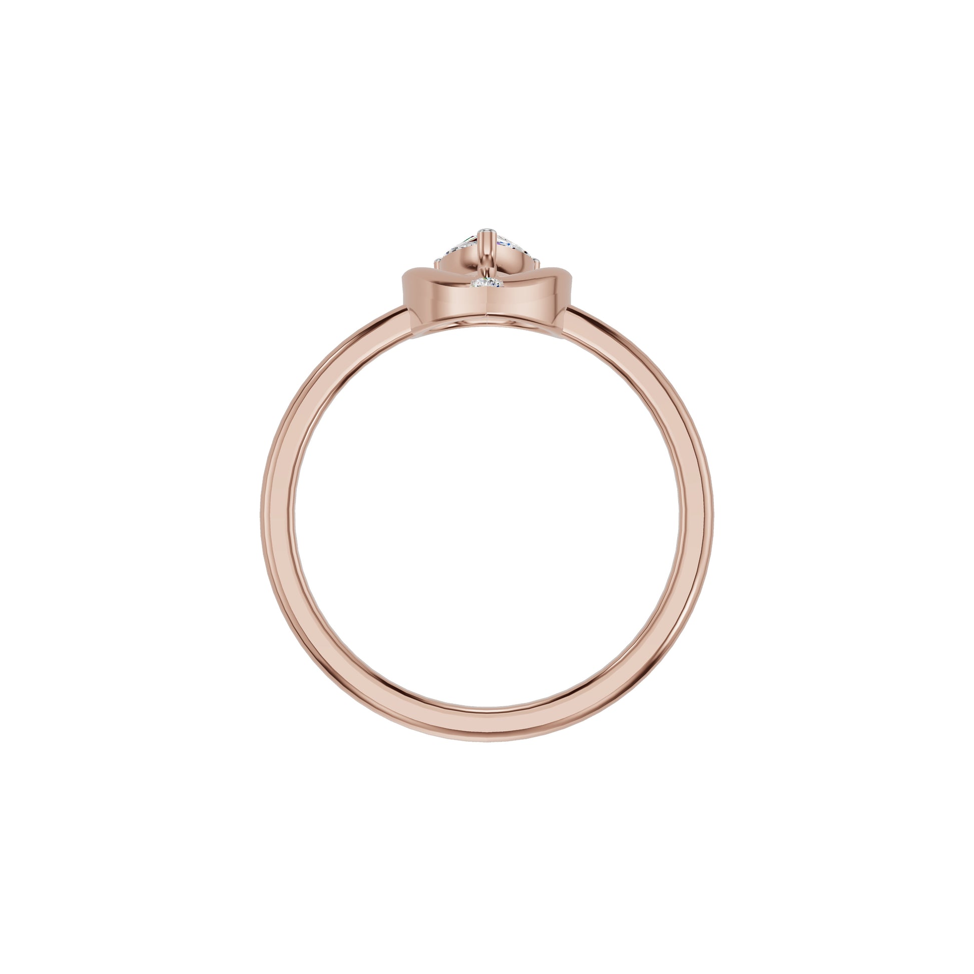 DLR002382 18 KT / Rose Gold / 18