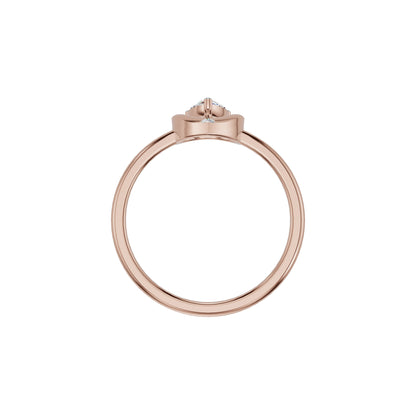 DLR002382 18 KT / Rose Gold / 18