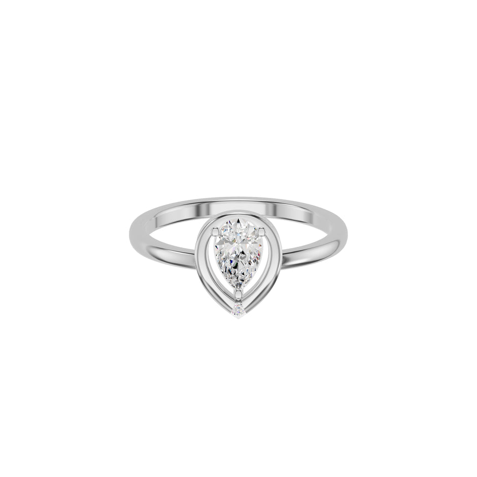 DLR002382 18 KT / White Gold / 18