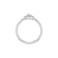DLR002382 18 KT / White Gold / 18