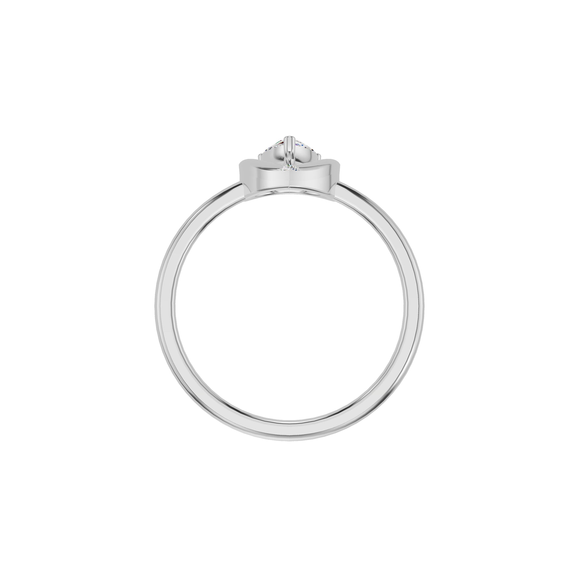 DLR002382 18 KT / White Gold / 18