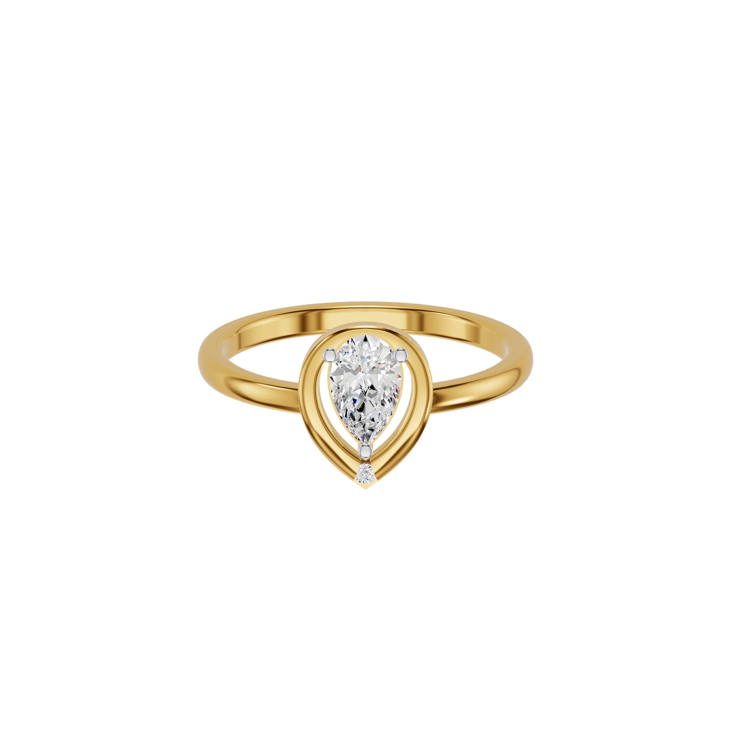 DLR002382 18 KT / Yellow Gold / 18