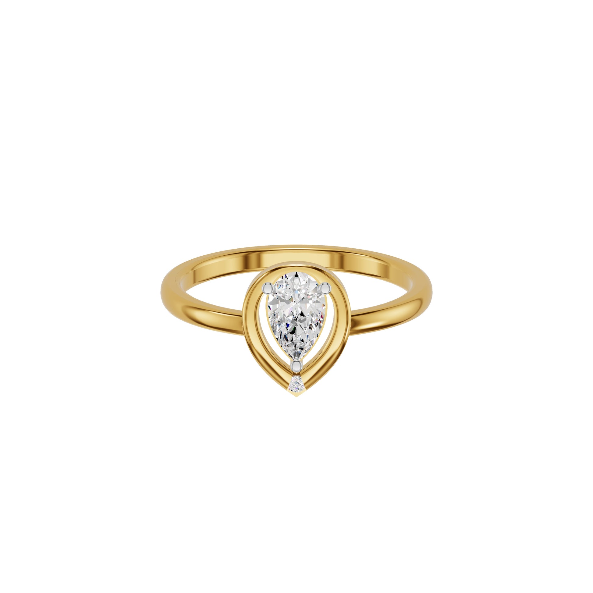 DLR002382 18 KT / Yellow Gold / 18