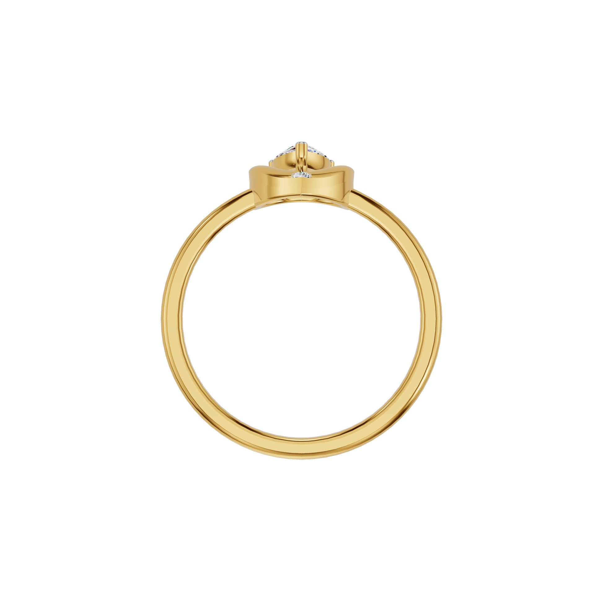 DLR002382 18 KT / Yellow Gold / 18