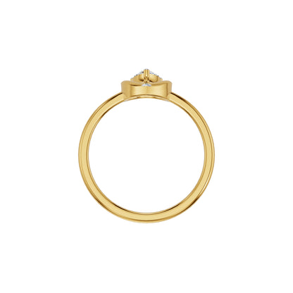 DLR002382 18 KT / Yellow Gold / 18