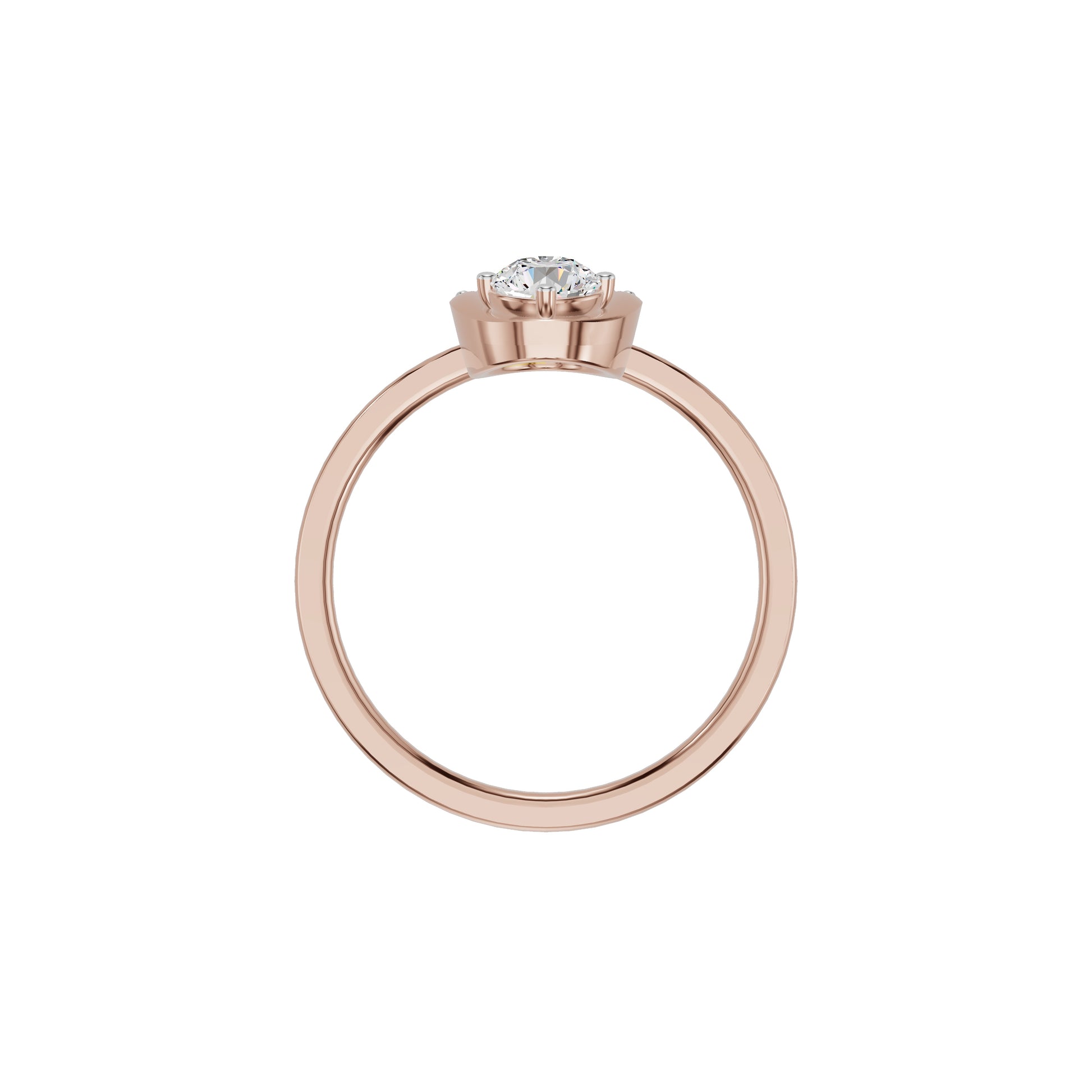 DLR002383 18 KT / Rose Gold / 18