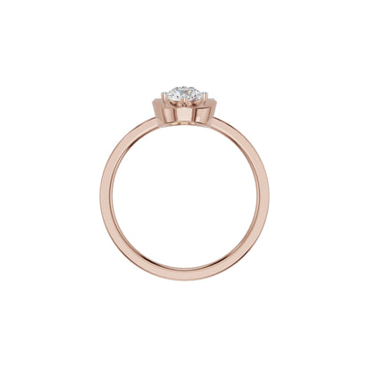 DLR002383 18 KT / Rose Gold / 18