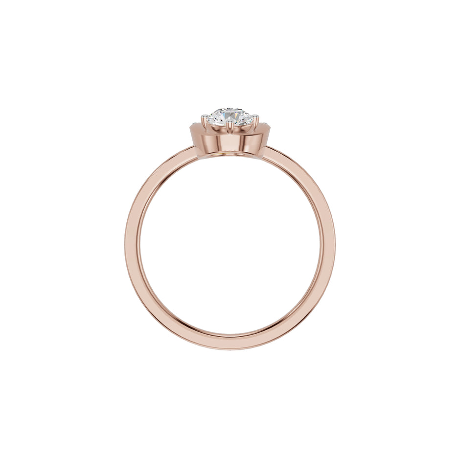 DLR002383 18 KT / Rose Gold / 18