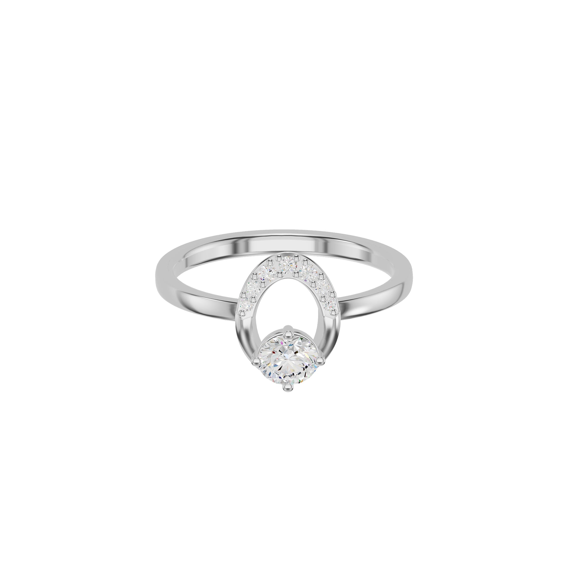 DLR002383 18 KT / White Gold / 18