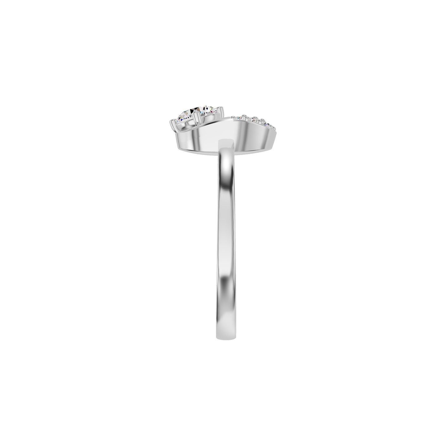 DLR002383 18 KT / White Gold / 18