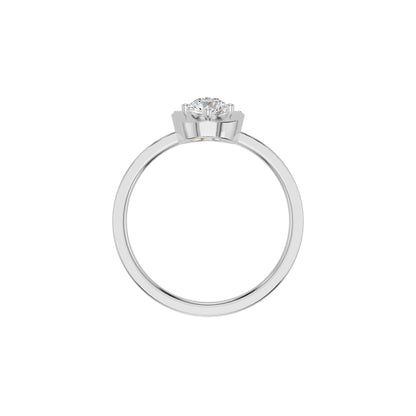 DLR002383 18 KT / White Gold / 18