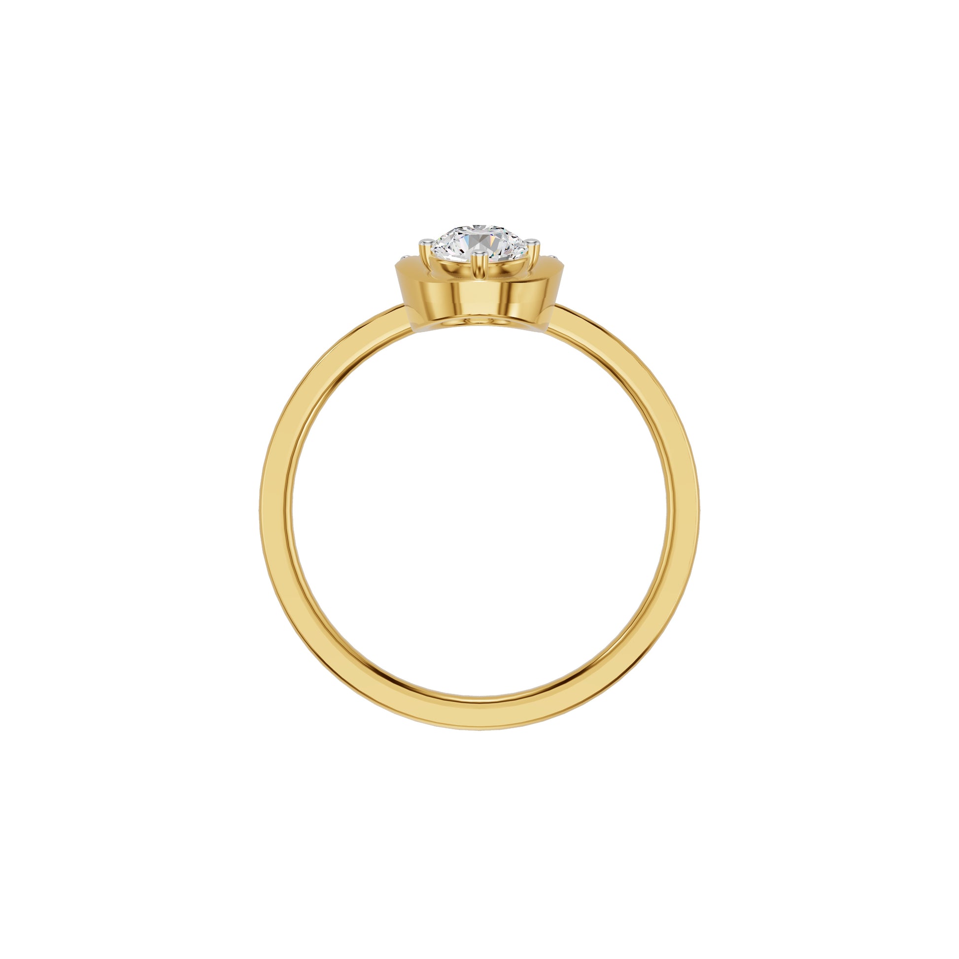 DLR002383 18 KT / Yellow Gold / 18