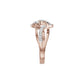 Swirlora Diamond Ring