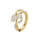 Swirlora Diamond Ring
