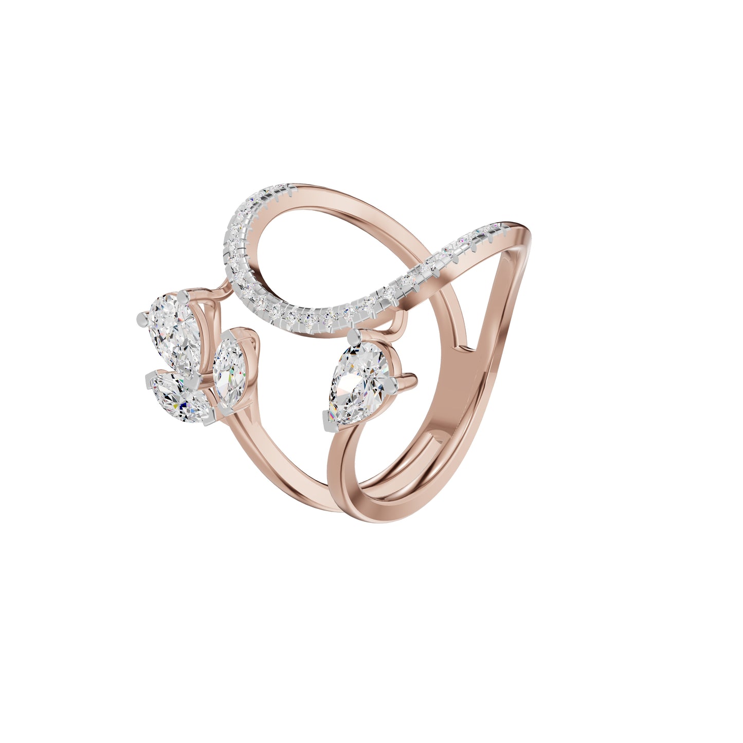 Petalique Diamond Ring