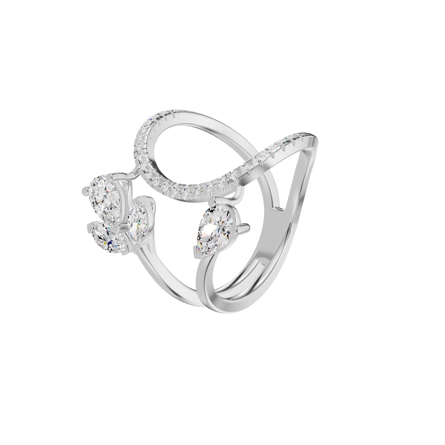 Petalique Diamond Ring