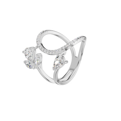 Petalique Diamond Ring