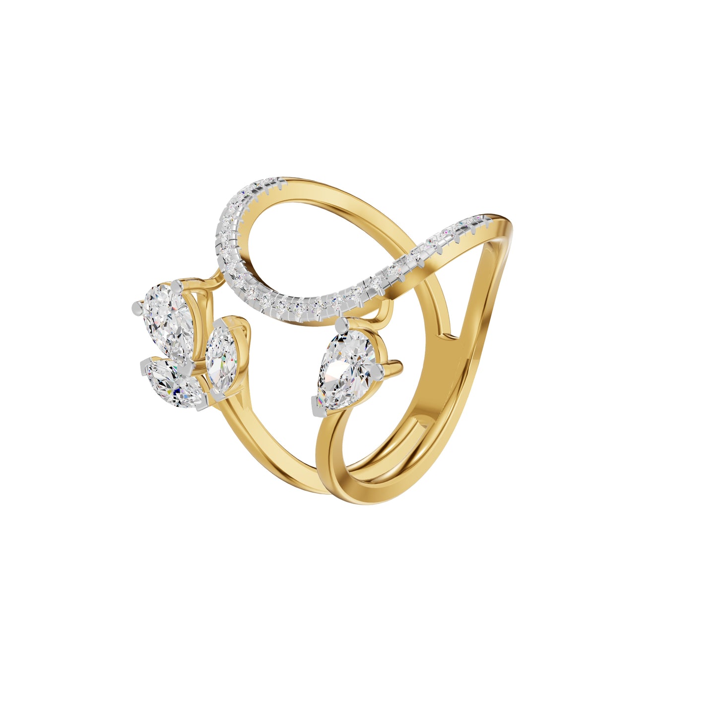 Petalique Diamond Ring