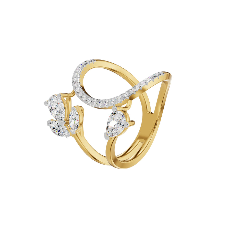 Petalique Diamond Ring