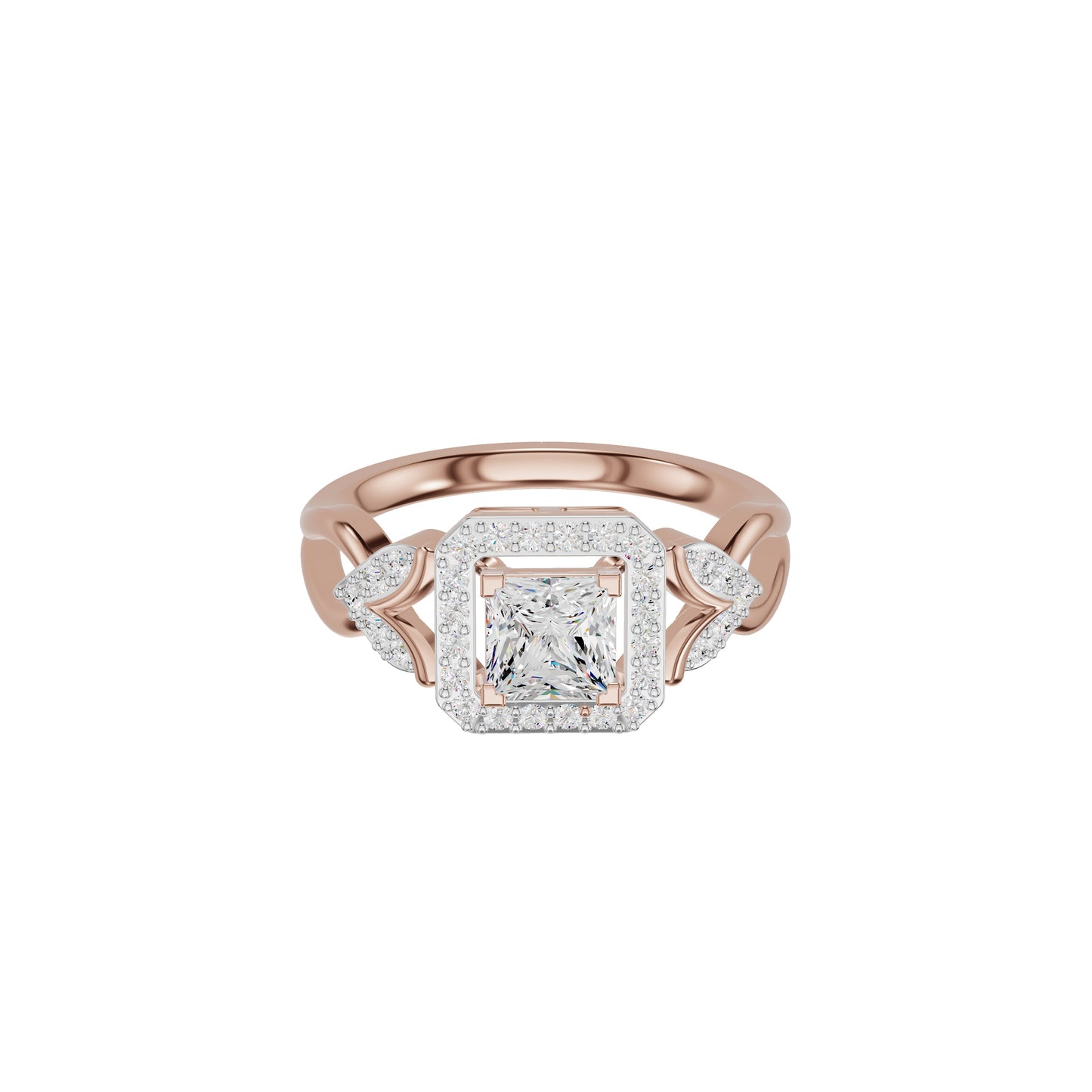 DLR002395 18 KT / Rose Gold / 18