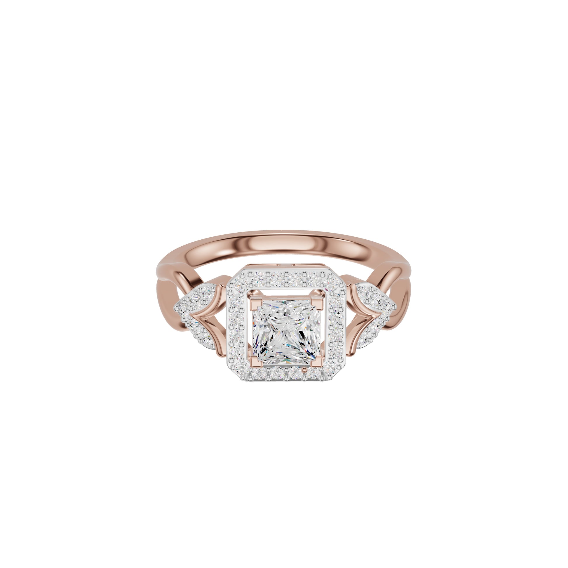 DLR002395 18 KT / Rose Gold / 18