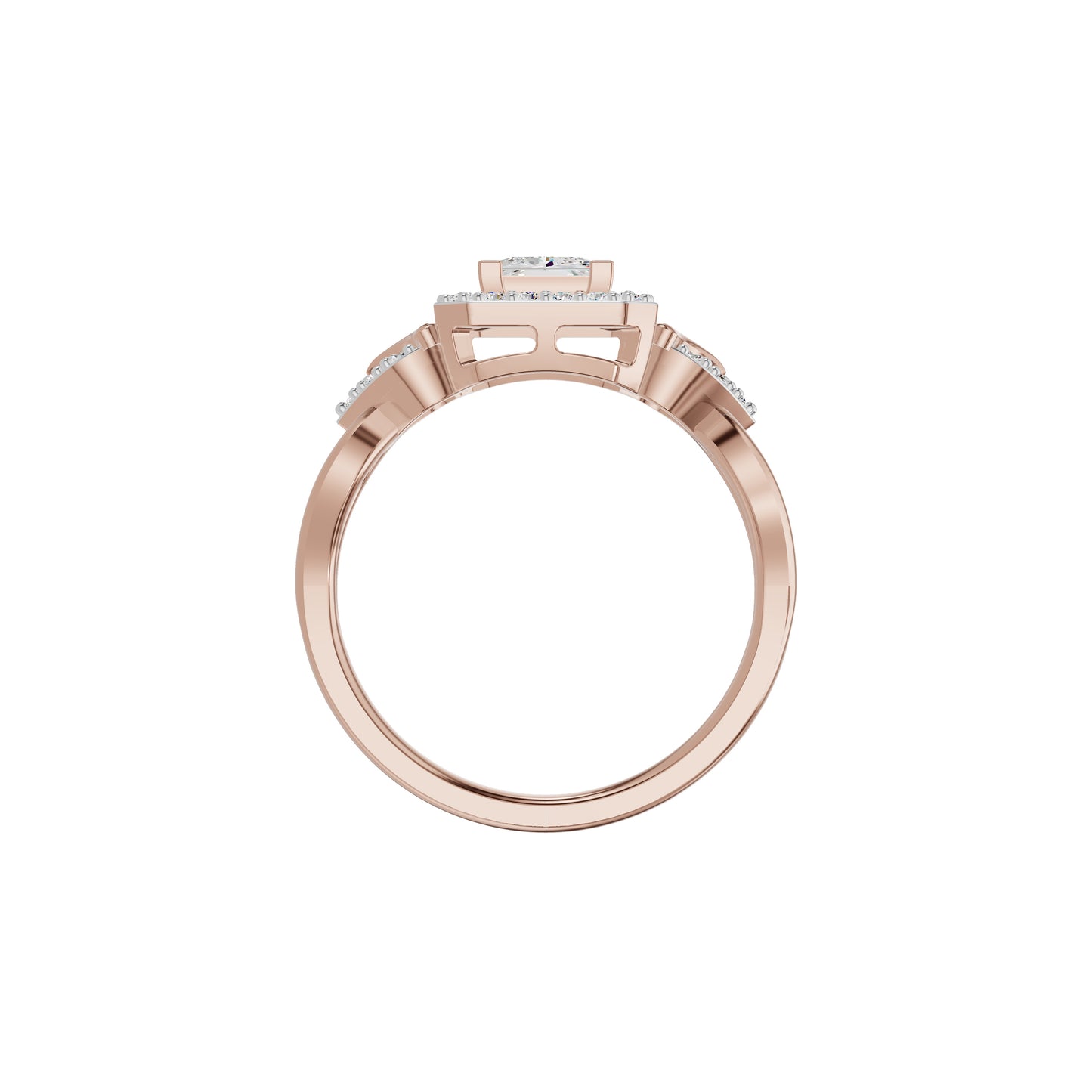 DLR002395 18 KT / Rose Gold / 18