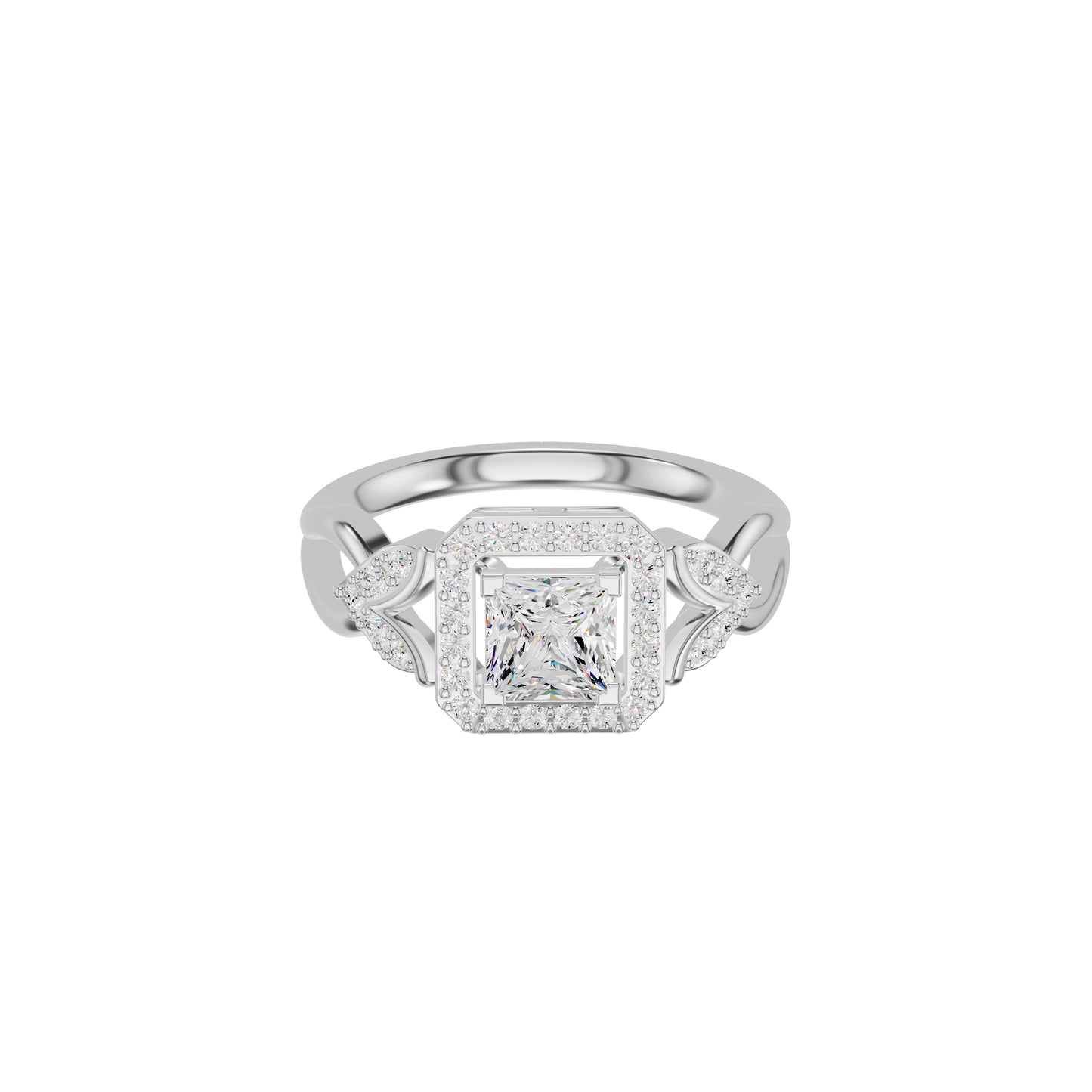 DLR002395 18 KT / White Gold / 18