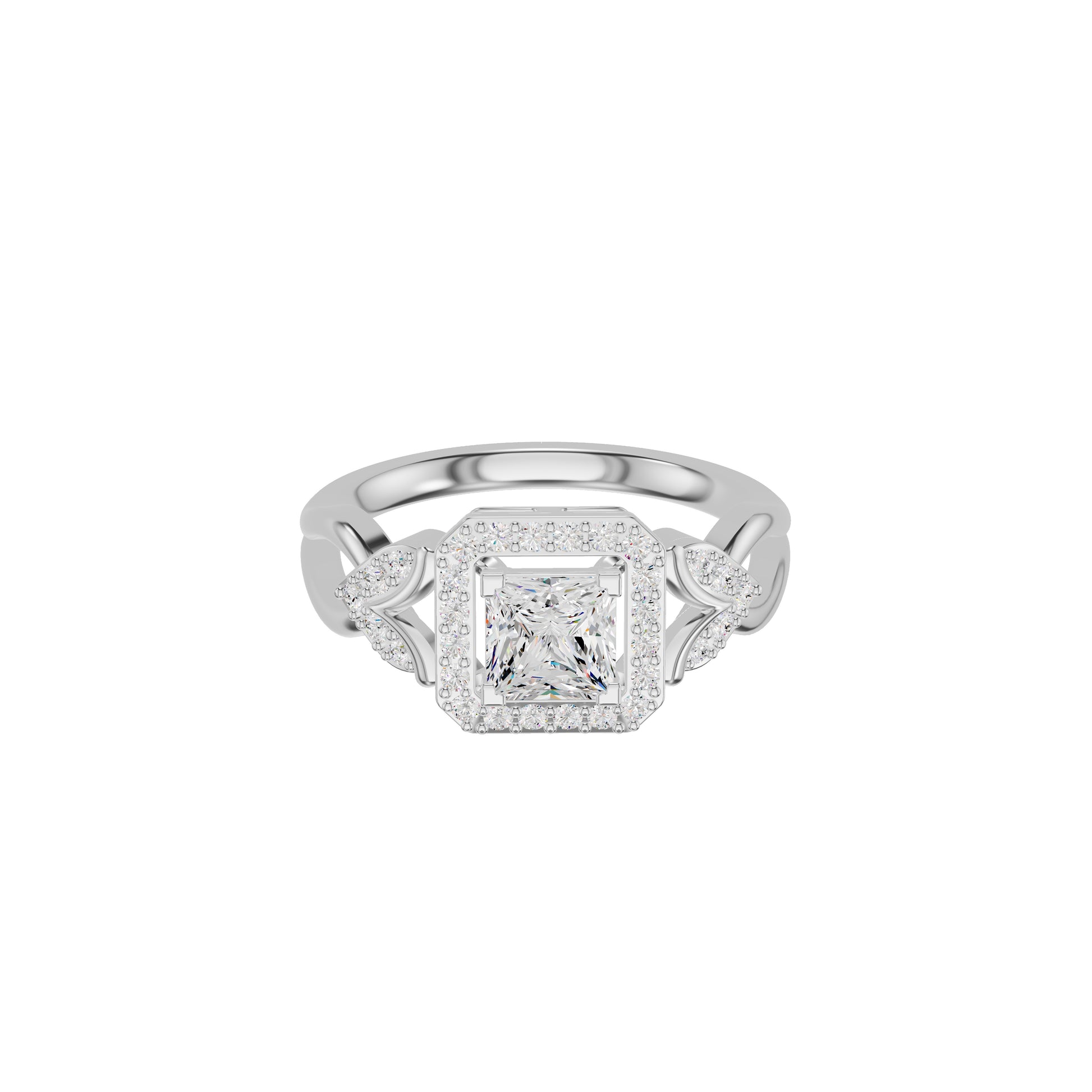 DLR002395 18 KT / White Gold / 18