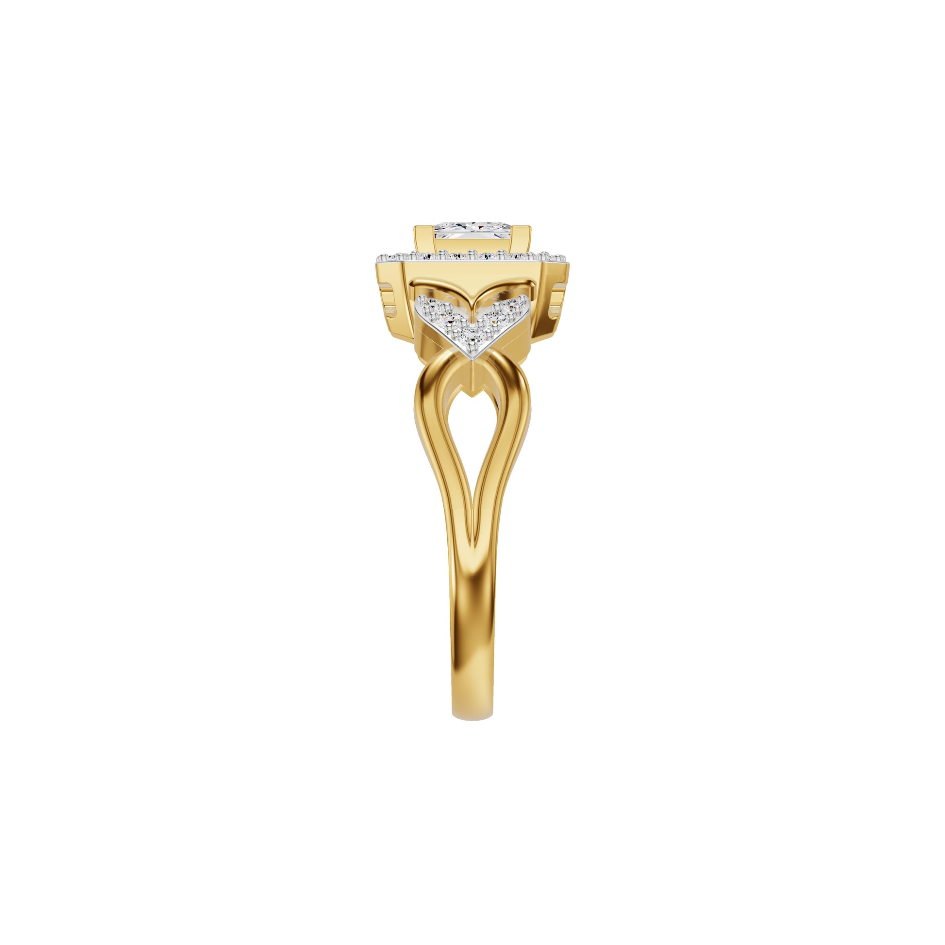 DLR002395 18 KT / Yellow Gold / 18
