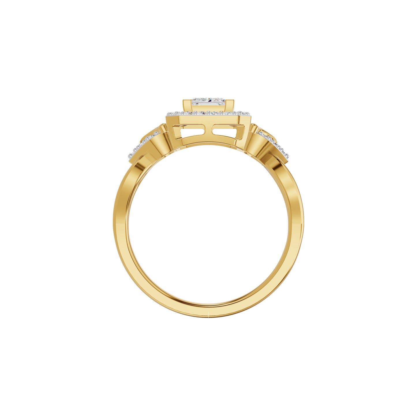 DLR002395 18 KT / Yellow Gold / 18