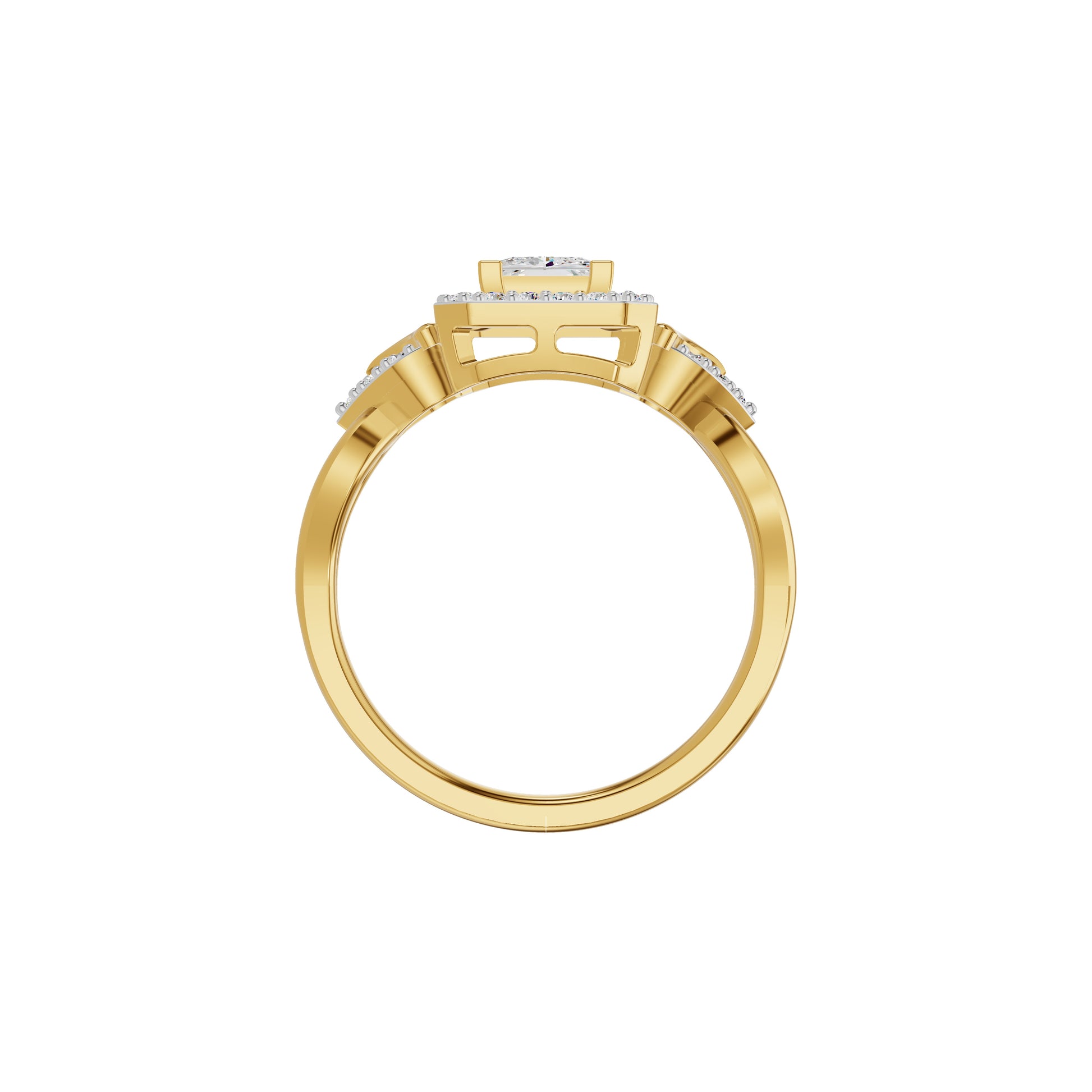 DLR002395 18 KT / Yellow Gold / 18